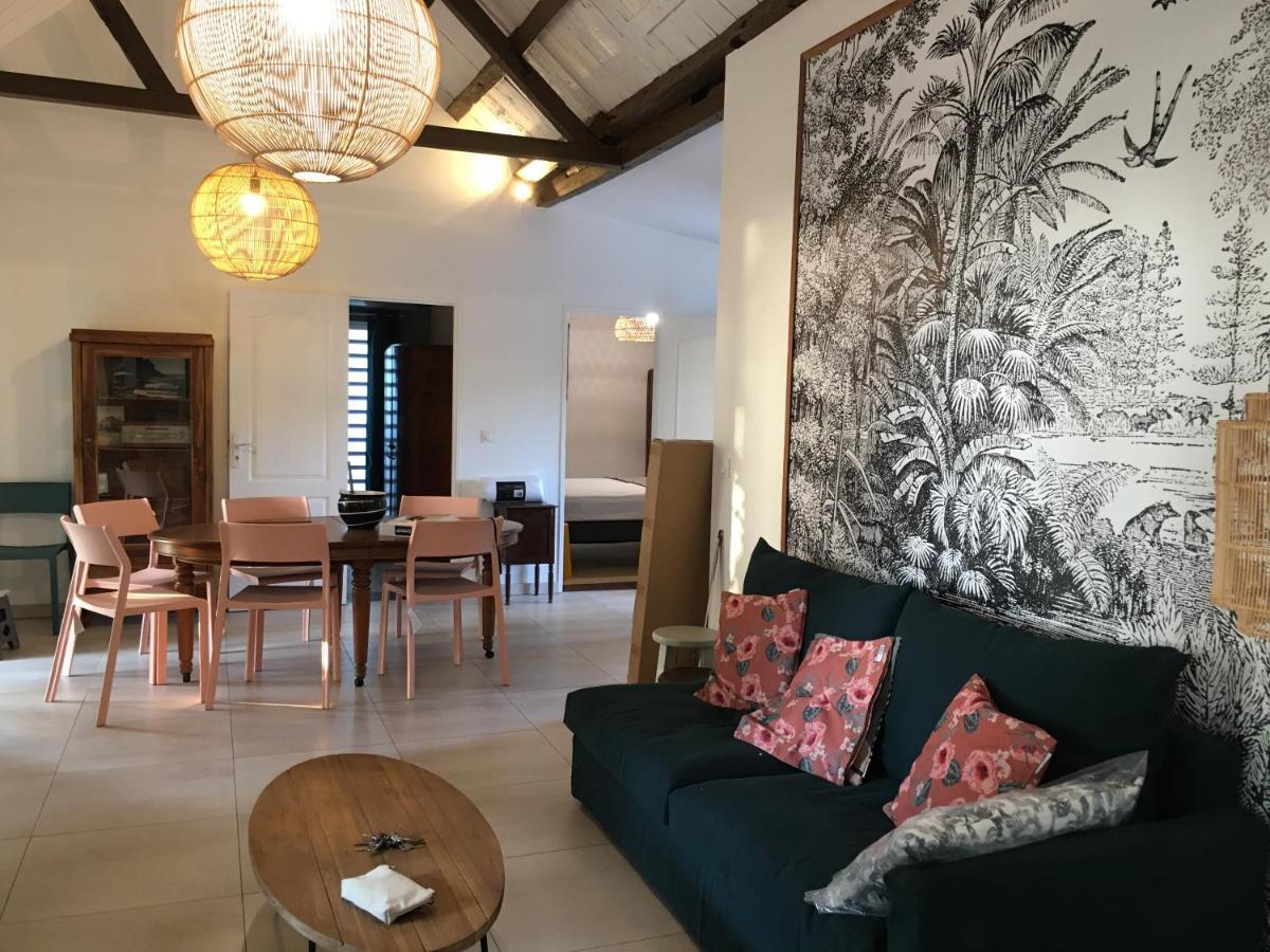 Jolie Creole- Villa Sur Le Lagon La Saline Le Bains Exteriör bild