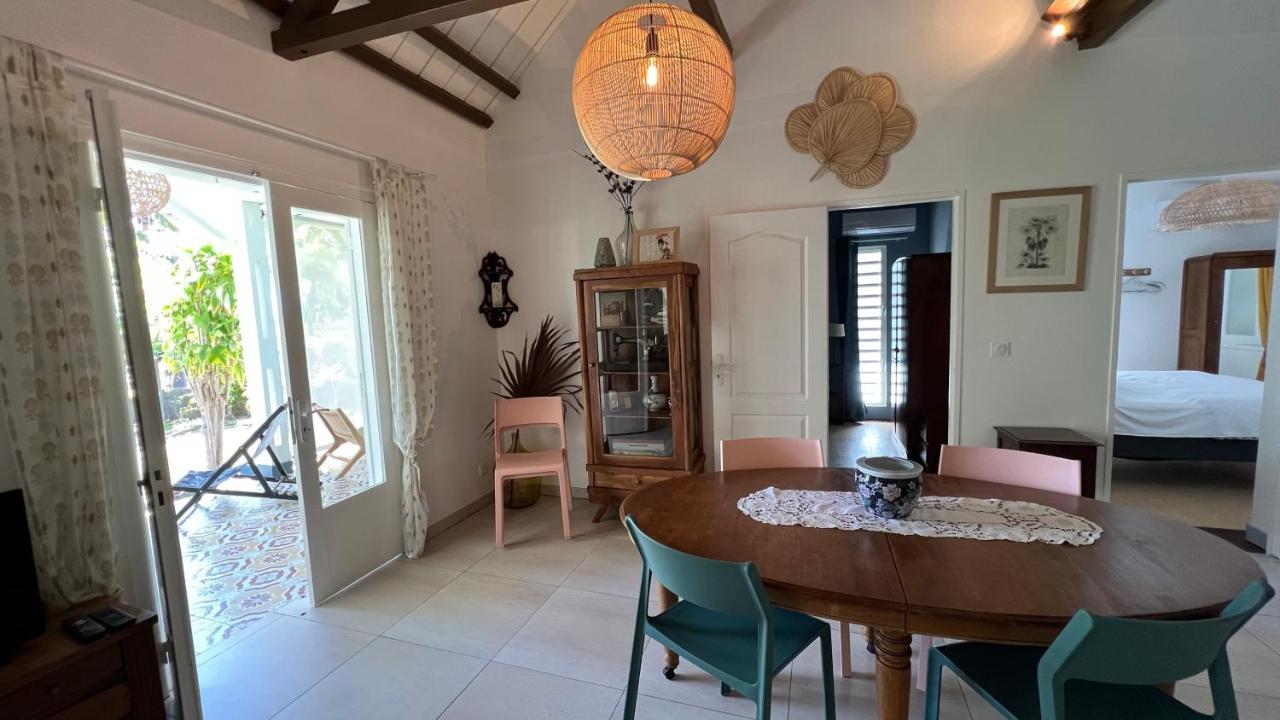 Jolie Creole- Villa Sur Le Lagon La Saline Le Bains Exteriör bild